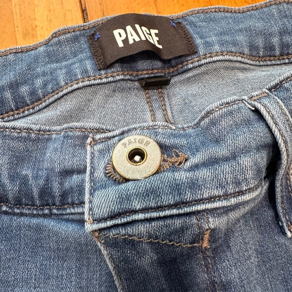 PAIGE Federal Men's Jeans Size 34 - Medium Wash, Blue Straight Leg - Picture 3 of 6